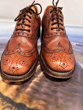 Tecnic Classic Oxford English Country Style All Leather Brogues Size  7    