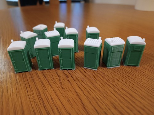Gauge portable toilets - ho,
