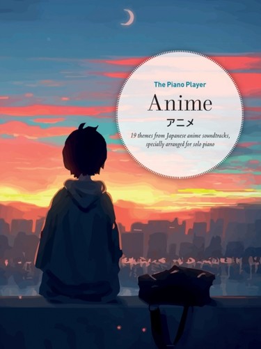 Piano player anime - player,