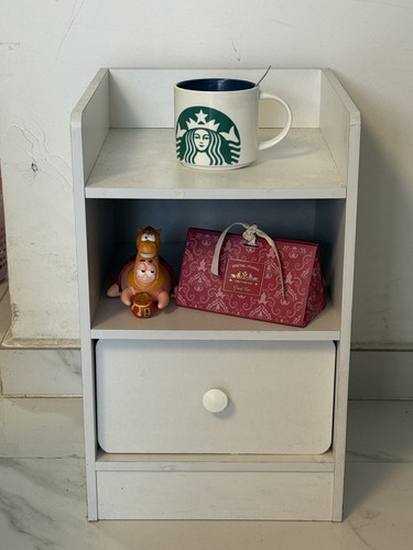 Small slim bedside - slim, table