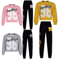 Kids Girls Sweat Suit