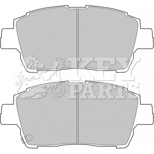 Brake pads set for toyota - pads,