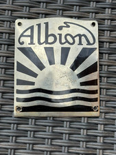 Albion Enamel Bus Coach Truck