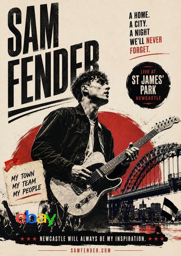 Sam fender james park - sam, st