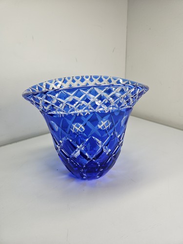 Large cobalt blue cut - cobalt,