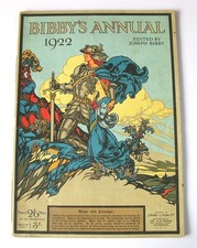 BIBBY`S ANNUAL 1922 ANTIQUE OVERSIZE MAGAZINE ON ART, POLITICS, HISTORY,  OCCULT