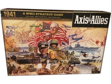 Axis & Allies 1941 WWII Strategy Board Game 2-5 Players Complete 2080