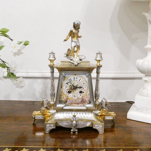 Antique french mantel - antique,