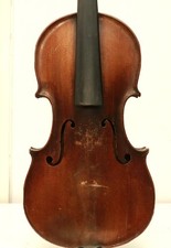 Antique French violin JTL label inside