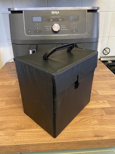 Vintage record carry storage - record,