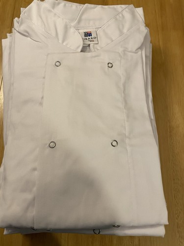 White long sleeve - long, chef