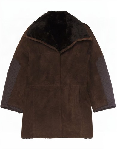 Vintage womens open - open, shearling