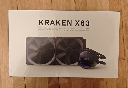 Nzxt kraken x63 aio cpu - nzxt, liquid