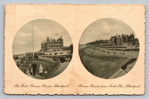 Postcard blackpool princess - postcard,