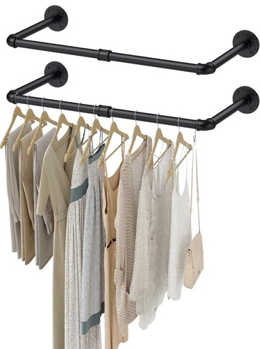 Esynic 2pk clothes rails 60cm - esynic,
