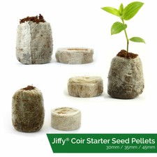 Jiffy Coir Propagation Pellets Grow Blocks Peat Free Eco Friendly Compost