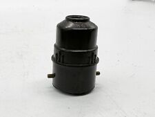 VINTAGE BAYONET ART DECO BAKELITE BROWN - LIGHT FITTING POWER CORD POWER ADAPTER