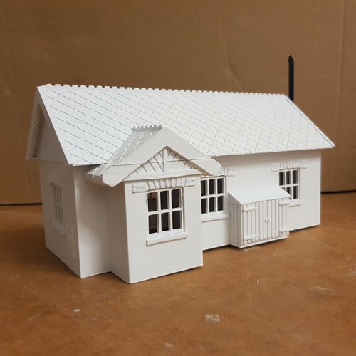 Chelfham station 7mm scale - chelfham,
