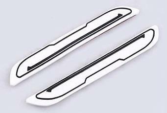 White rubber door - white,
