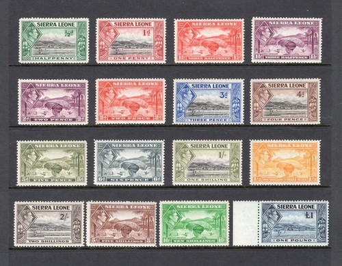 Kgvi 1938 sierra - 1938-44, leone