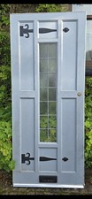 Antique Solid Oak Front Door