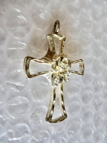 Cross rose flower - cross,