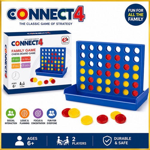 Mini connect four row 4 - in,