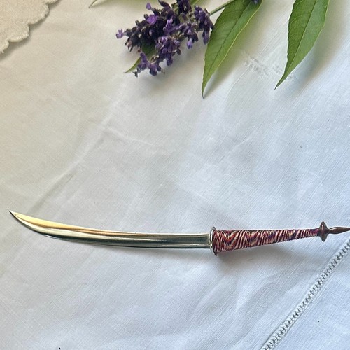 Vintage thai sword letter - vintage,