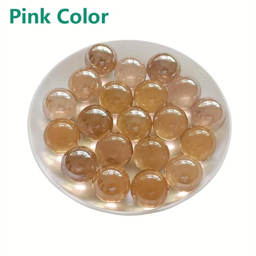 Coloured glass marbles - coloured,