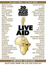 Live aid years - ago, today