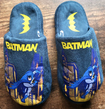 Official DC Comics Batman Child's Slippers - UK Size 13