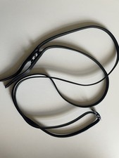 New Black Leather Pony Reins, Thin Leather, Some Shop Spoiling See Pictures