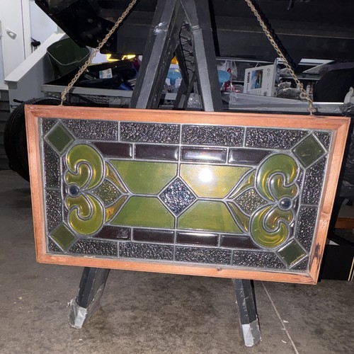 Framed victorian style leaded - victorian-style,