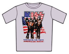 KISS T Shirt KICK EM IN THE