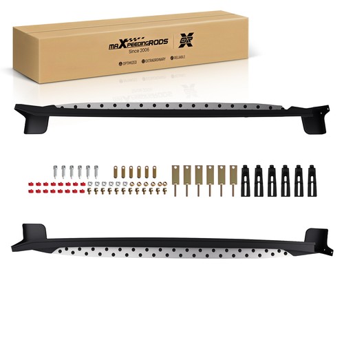 Black running boards - running,