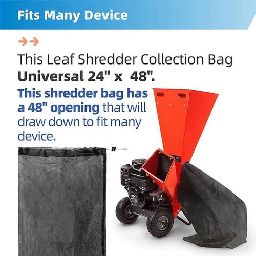 Wood chipper mesh bag leaf - chipper,
