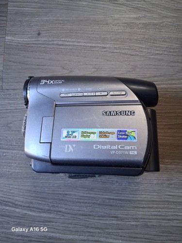 Samsung d71 minidv digital - vp-d71,