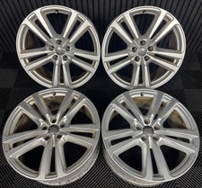 20'' GENUINE AUDI Q7 S LINE 5 DOUBLE SPOKE ALLOY WHEELS ALLOYS 4M0601025H