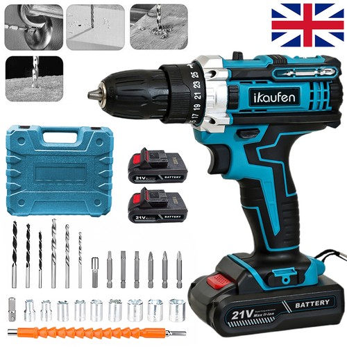 21v cordless hammer drill - 21v,