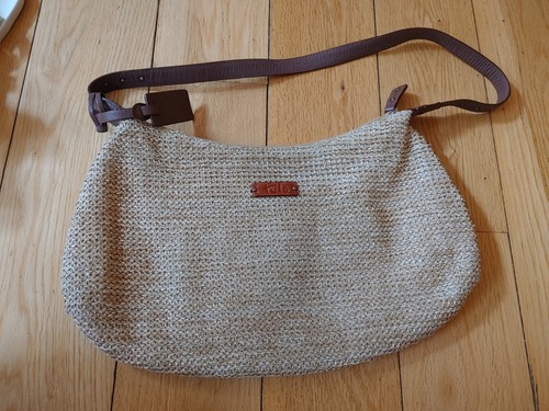 Tula woven hessian leather - woven,