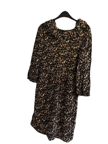 Primark black floral design - black,