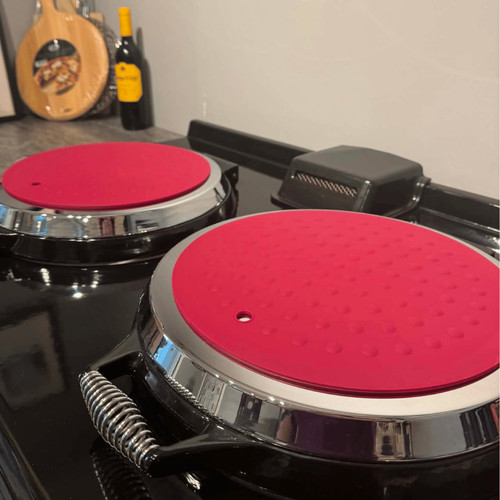 Red silicone lid - /, chef