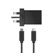 Sony UK 30W Fast Charger Plug OR USB-C To C Cable For Xperia 10 III Lite 5 II XZ