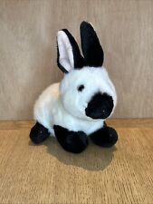 Wilberry English Spot Black and White Rabbit Retired, Rare.