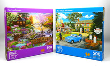 2x 500 Piece Jigsaw Puzzles by