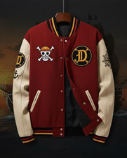 One Piece Luffy Varsity Jacket
