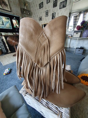 Women brown fringe - women’s,