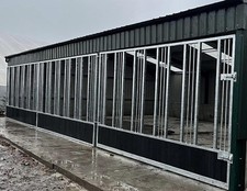 Young Horse Stable Front 15ft Hinged And Double Bolt
