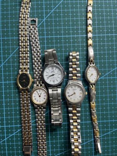 Bundle silver watches - , untested