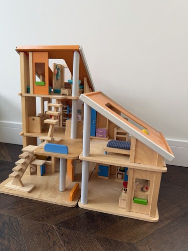 Plantoys modern wooden doll - plantoys, doll's